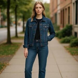 Earl Jeans Women’s Denim Jean Jacket - P, Small